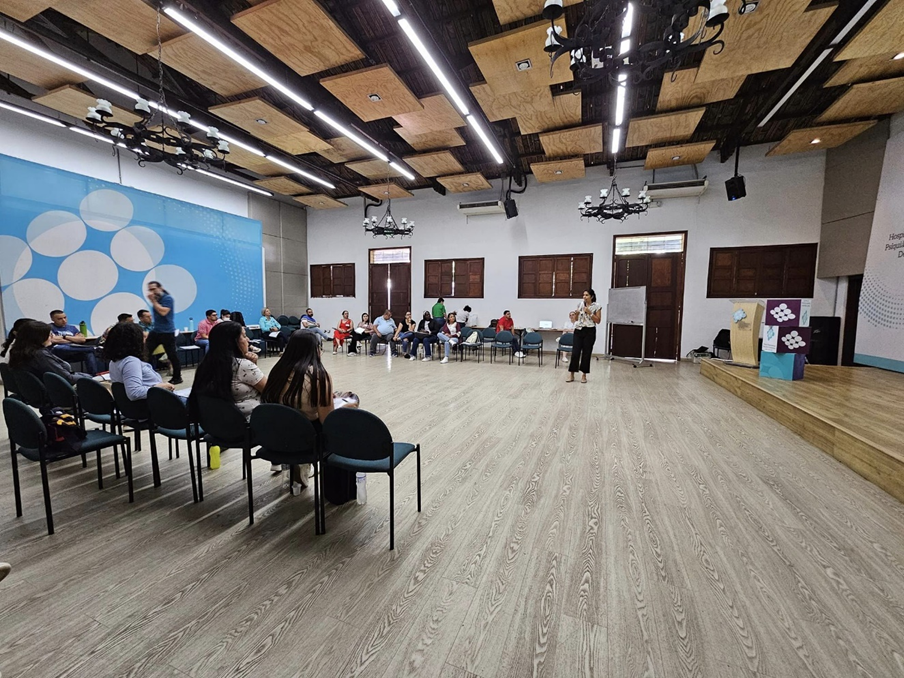 el hdpuv realizó la segunda jornada de capacitación en atención primaria en salud mental con la metodología MHGAP